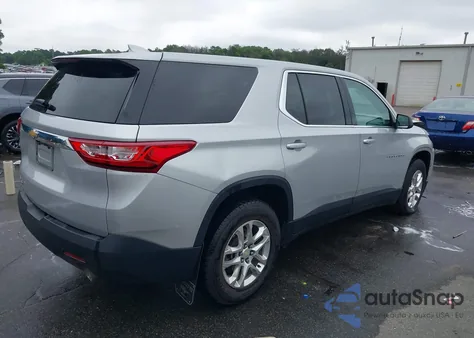 2021 Chevrolet Traverse Awd Ls from USA, damaged, VIN 1GNEVFKWXMJ119788